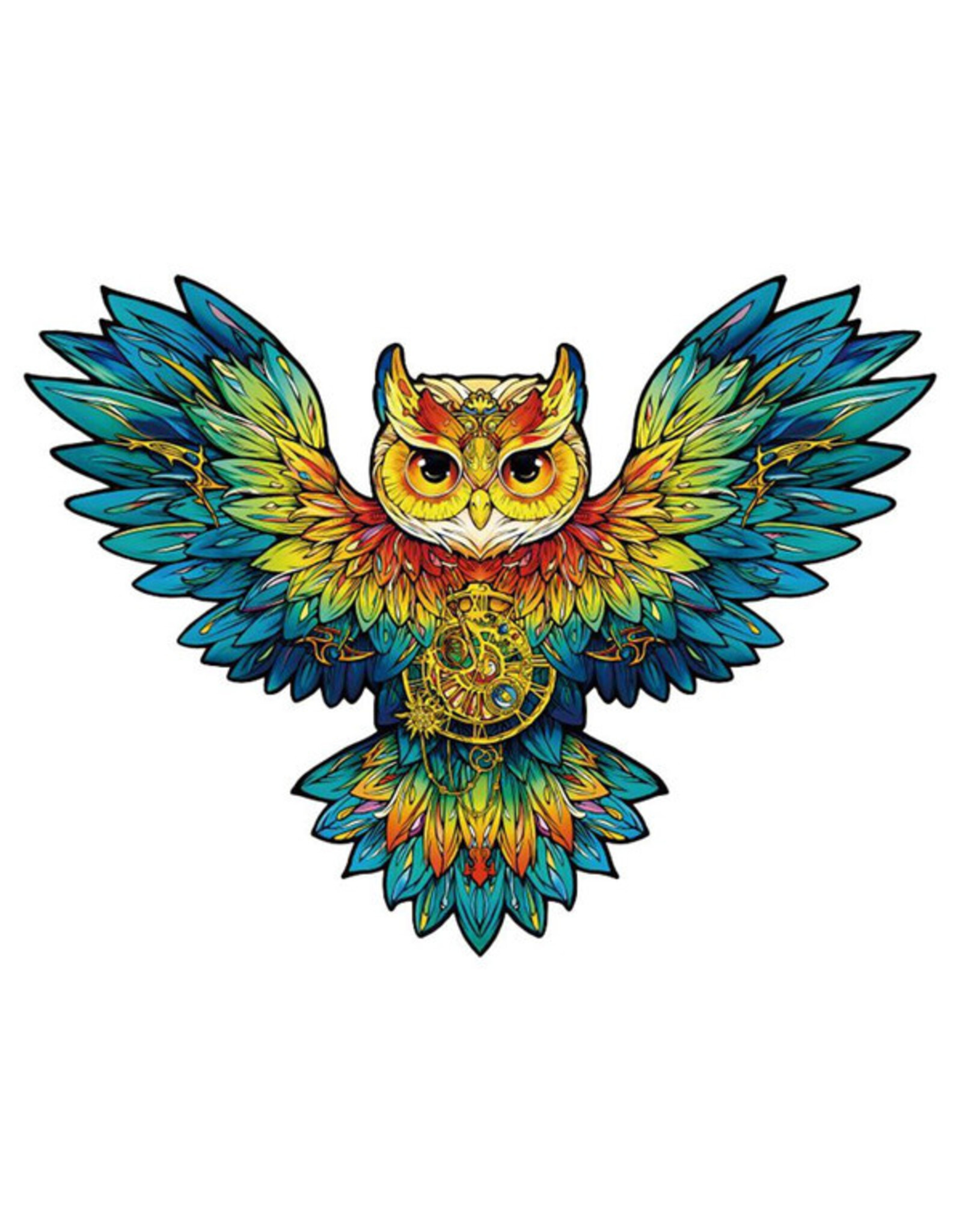 Puzzle: Wooden: Owl 200 piece