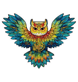Puzzle: Wooden: Owl 200 piece