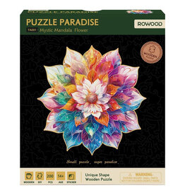Robotime Puzzle: Wooden: Mystic Mandala Flower 200 piece
