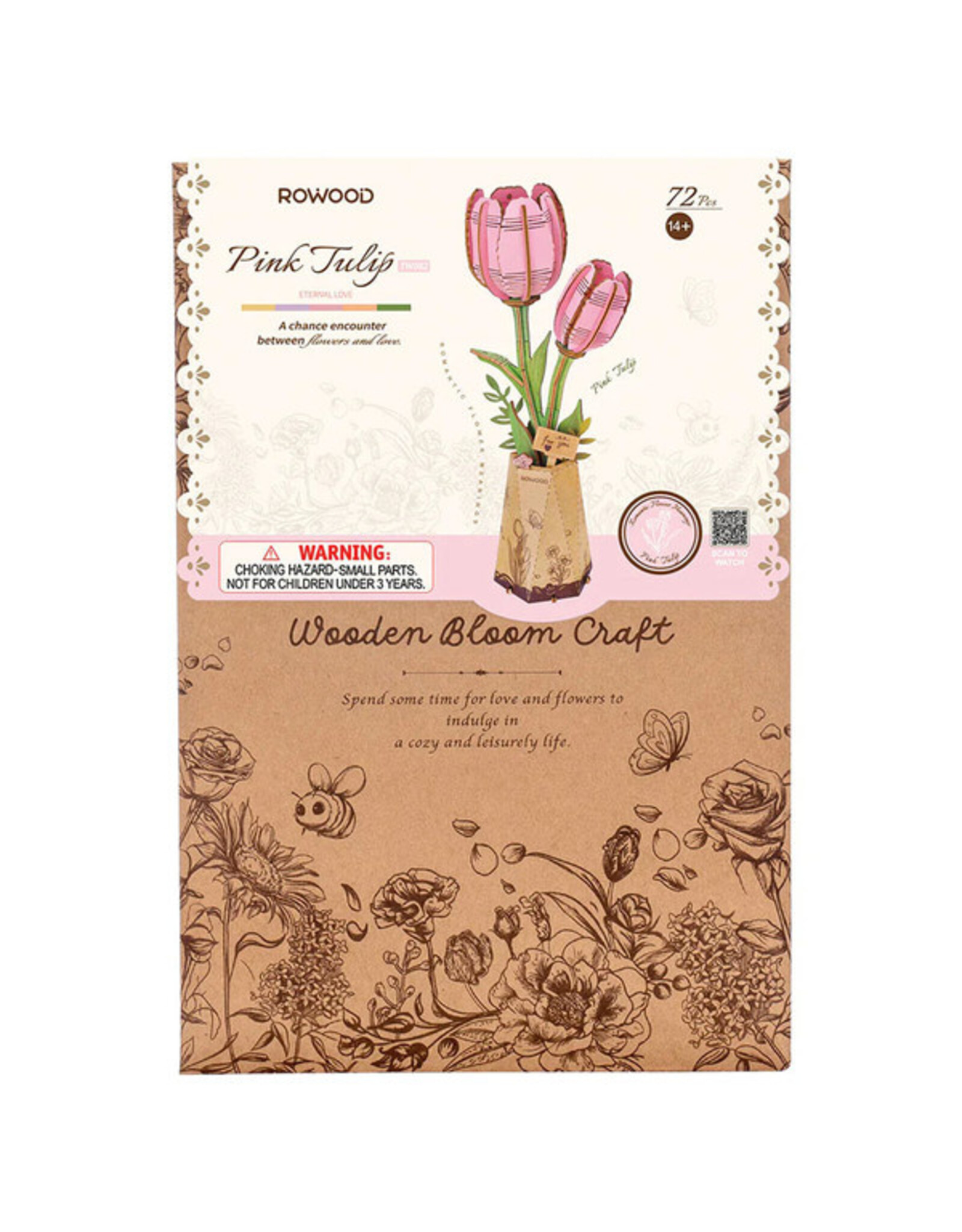 Robotime Pink Tulip