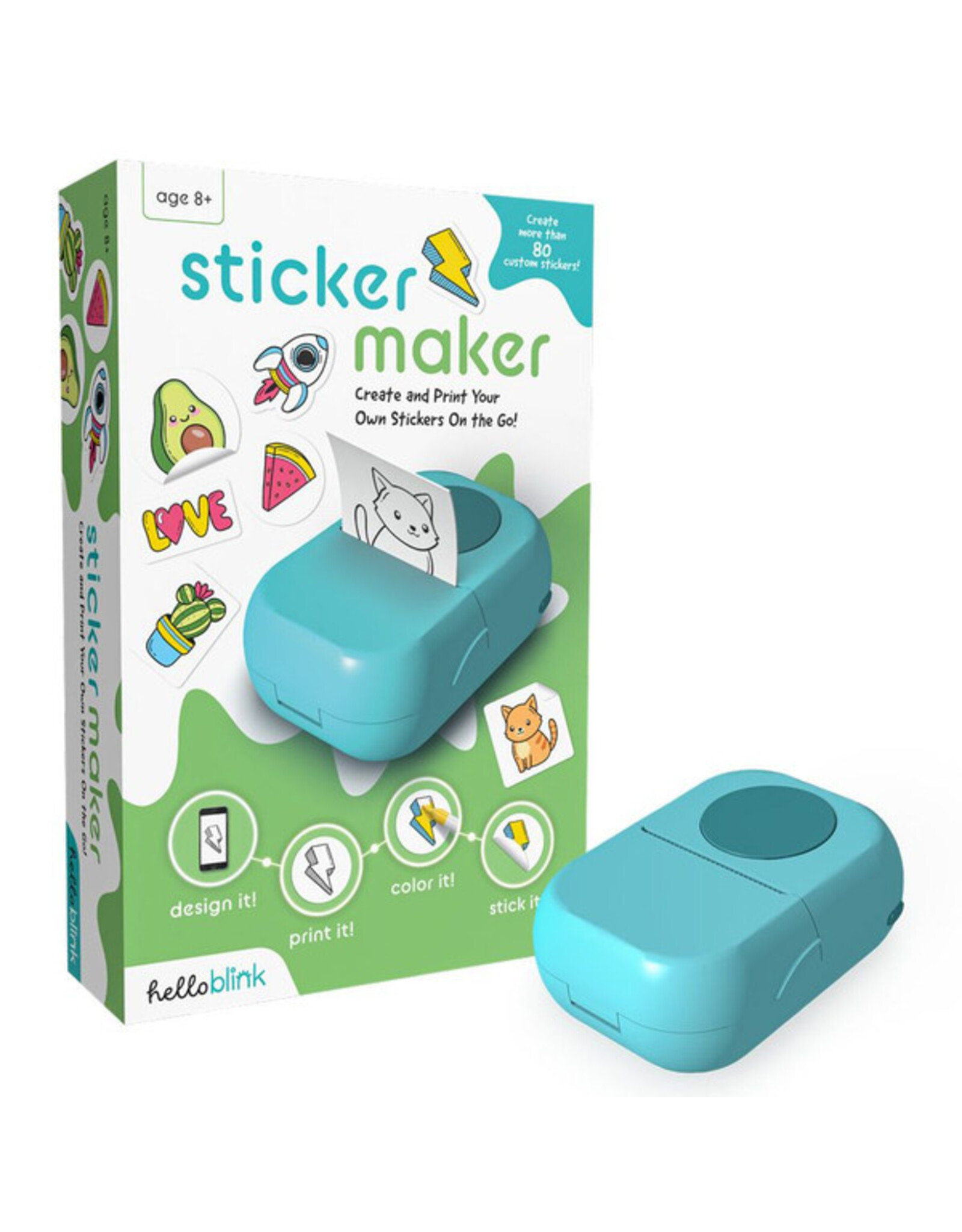Gamewright Hello Blink: Sticker Maker