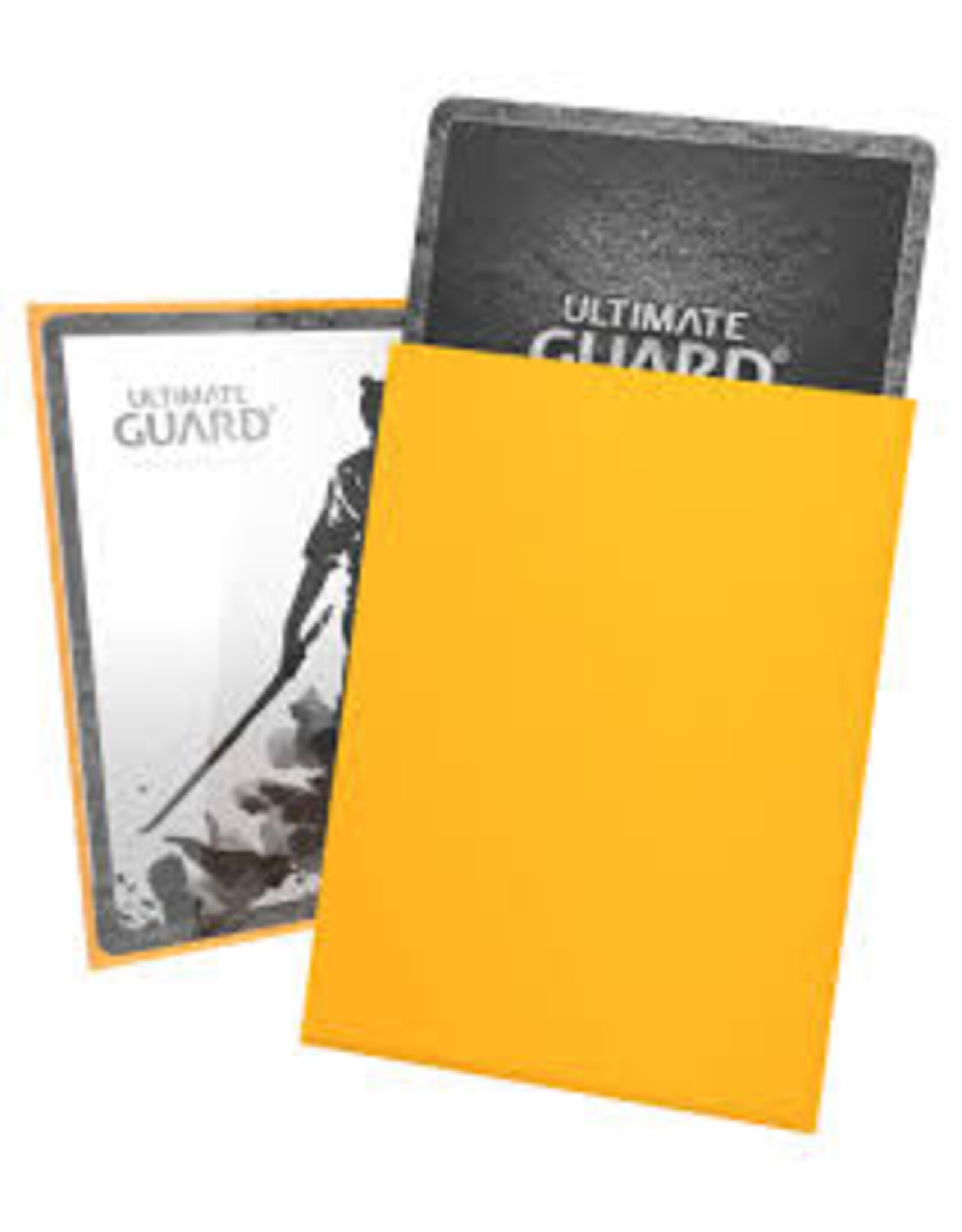 Ultimate Guard Katana Sleeve Yellow 100ct