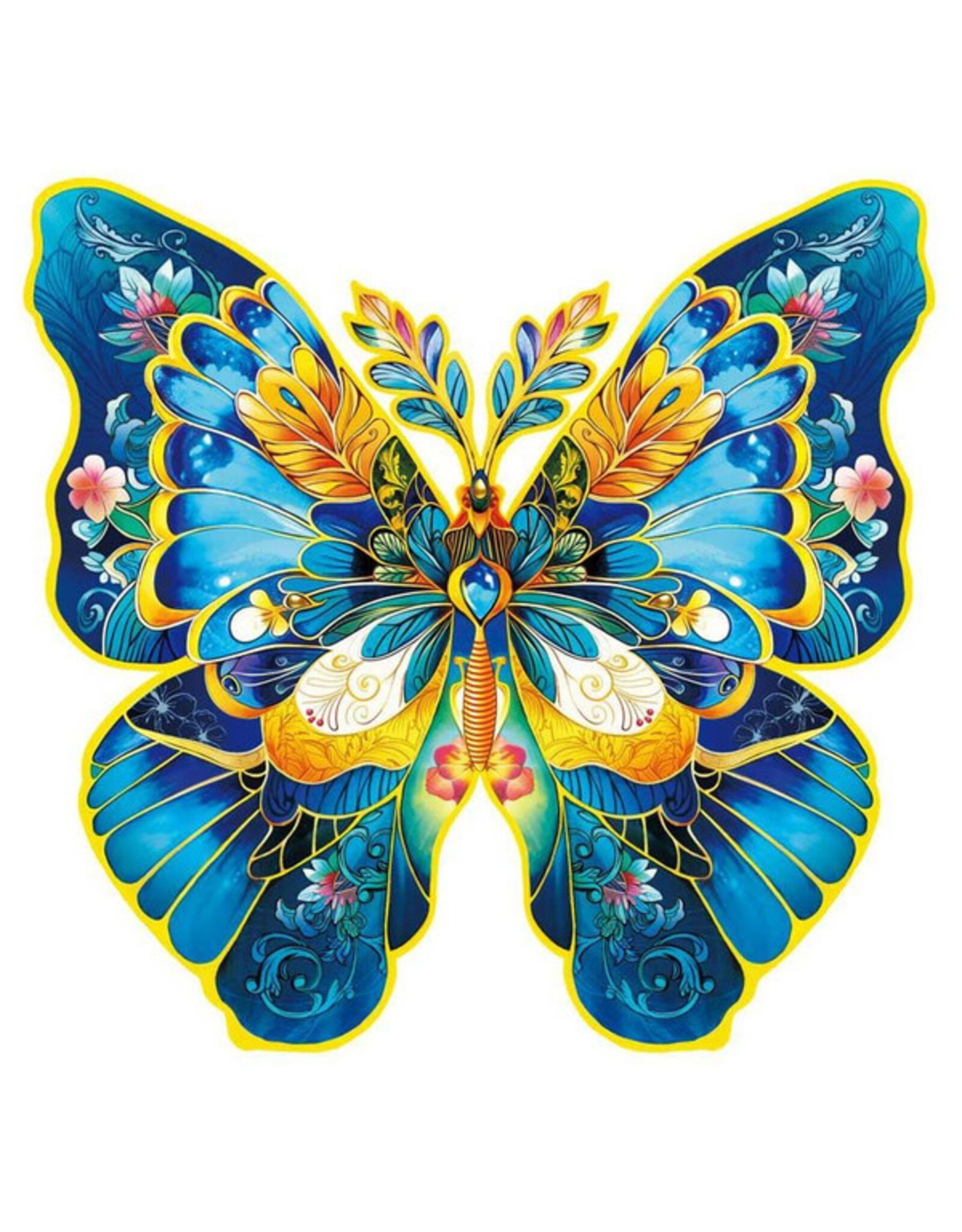 Robotime Puzzle: Wooden: Morpho Helena Butterfly 200 piece