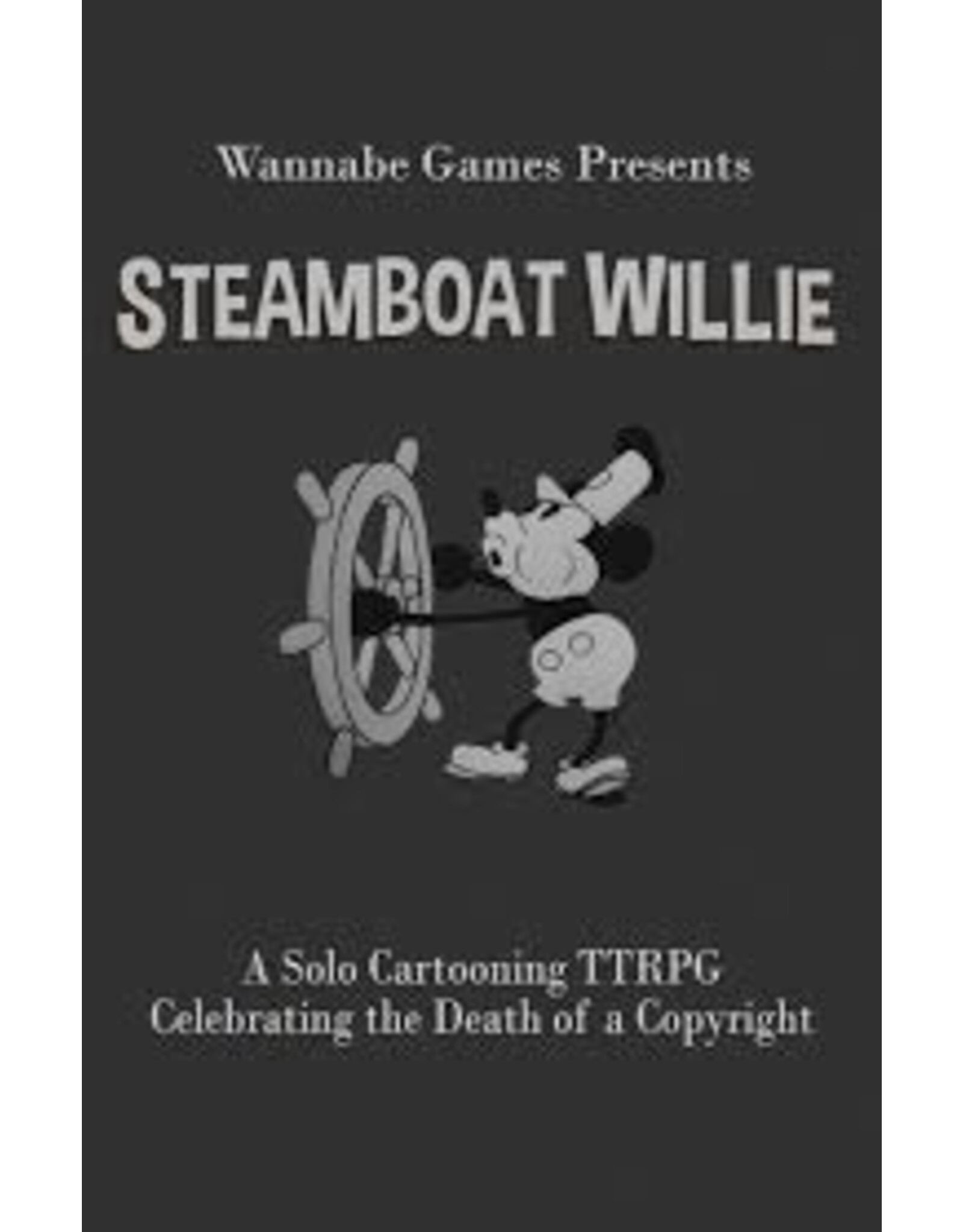 Steamboat Willie: A Solo Cartooning RPG