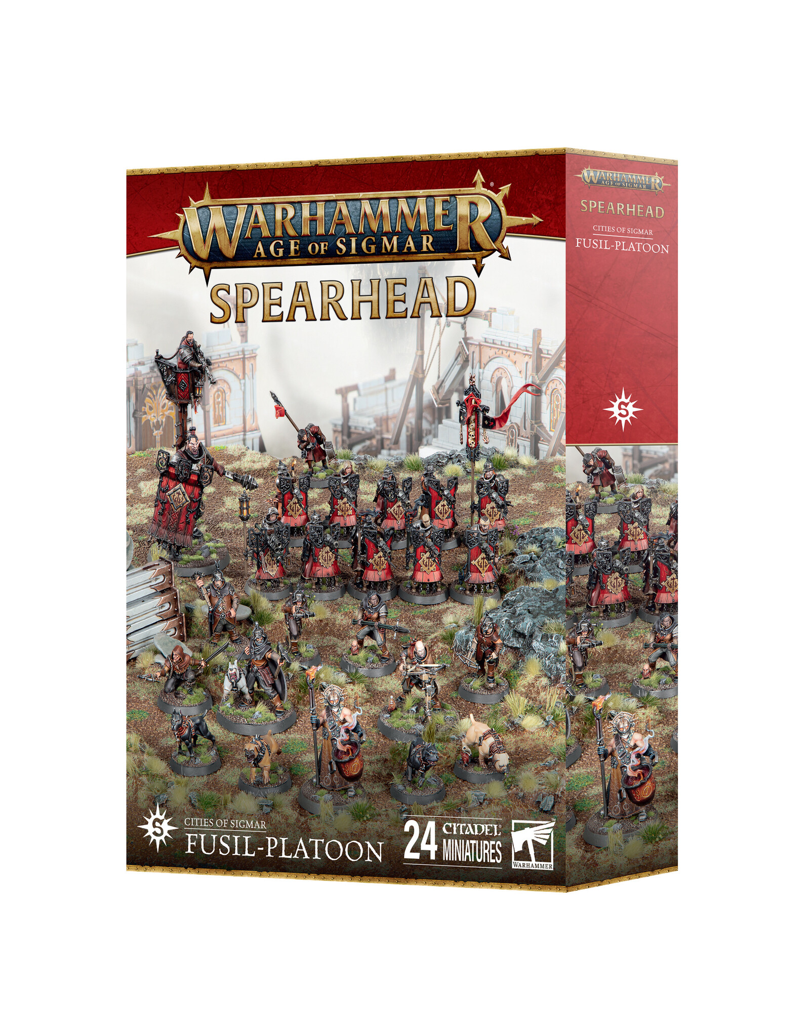 Age of Sigmar Spearhead:Cities Of Sigmar Fusil-Platoon