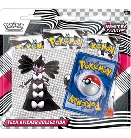 Pokemon Pokémon TCG: Scarlet & Violet 10.5: White Flare 3-Pack Tech Sticker Collection