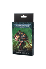 Warhammer 40K Datasheet Cards: Chaos Knights