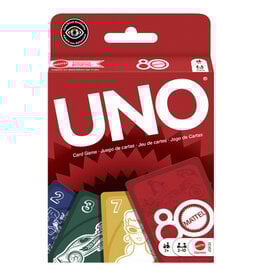 Mattel UNO: Mattel 80th Anniversary Ruby Red