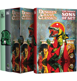 Goodman Games Dungeon Crawl Classics RPG: Dark Tower (3 -Volume Slipcased Set)