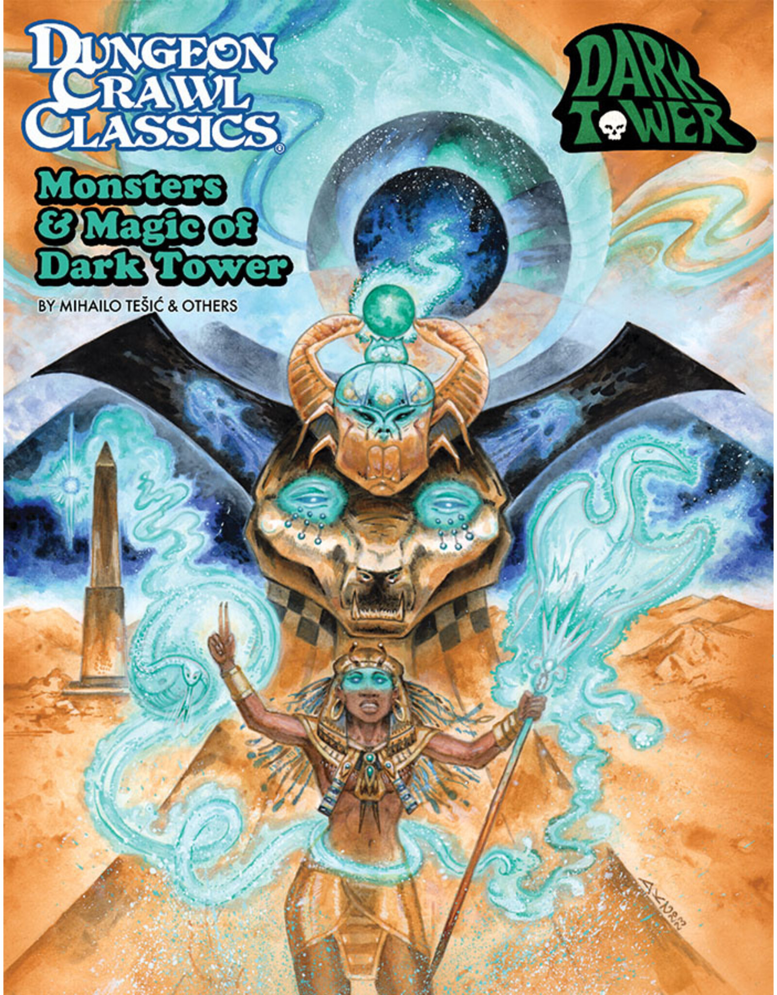 Goodman Games Dungeon Crawl Classics RPG: Monsters & Magic of Dark Tower