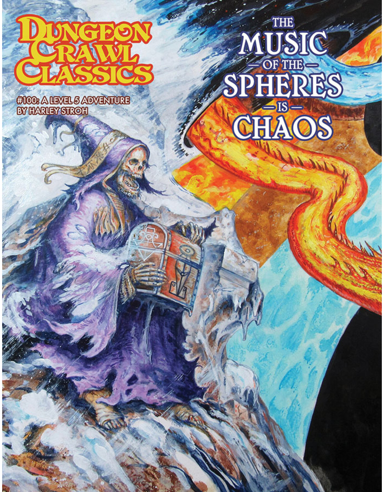 Goodman Games Dungeon Crawl Classics RPG: #100 - The Music of the Spheres is Chaos Boxed Set