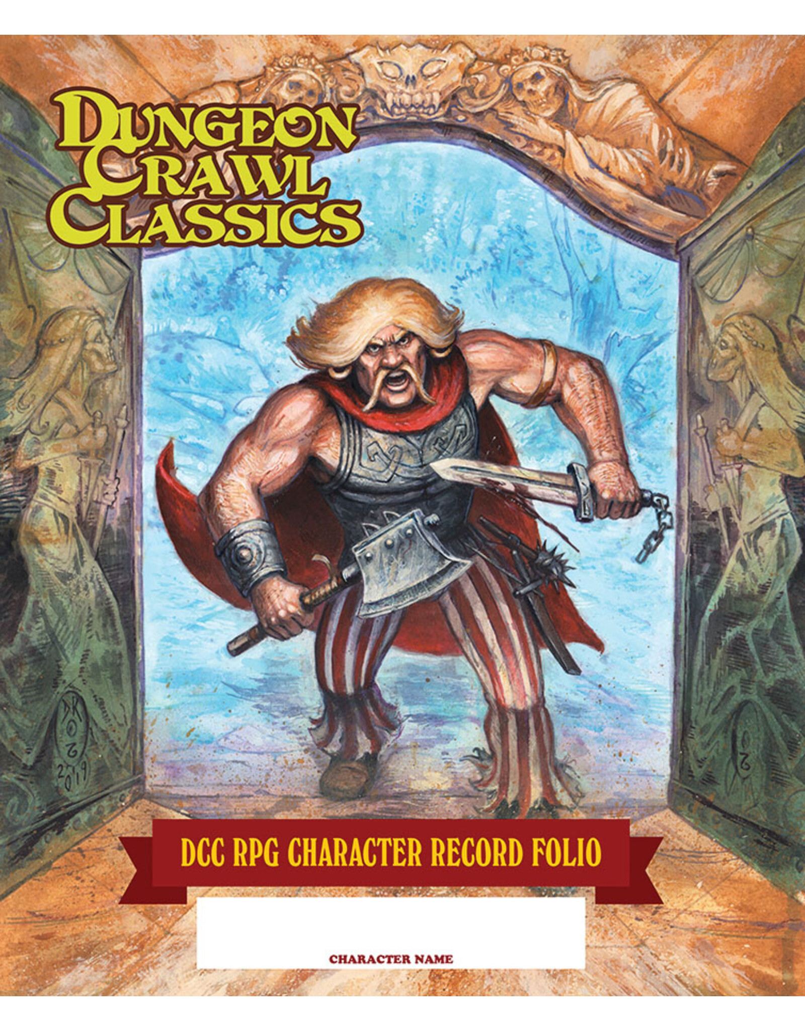 Goodman Games Dungeon Crawl Classics RPG: Character Record Folio