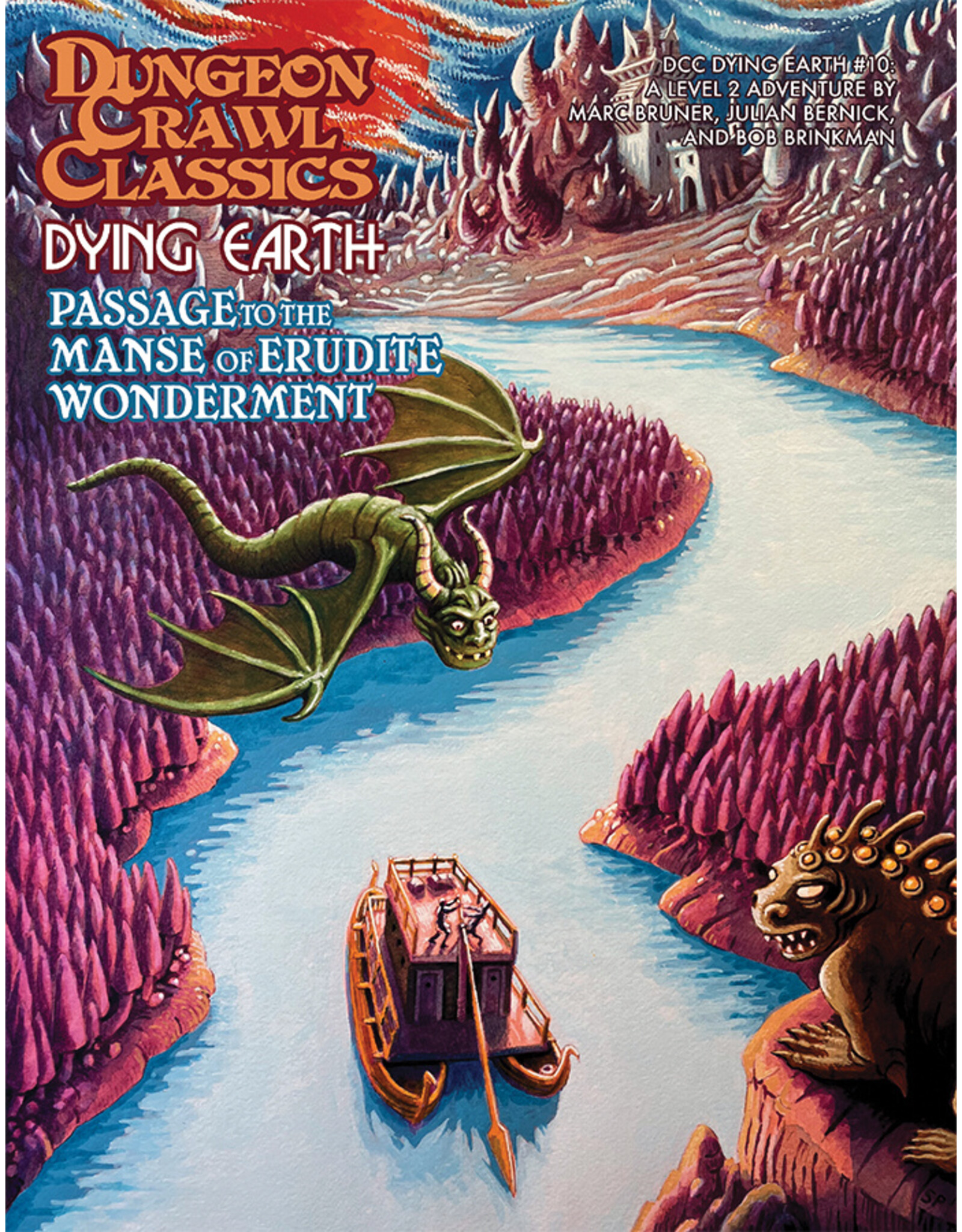 Goodman Games Dungeon Crawl Classics RPG: Dying Earth - #010 Passage to the Manse of Erudite Wonderment