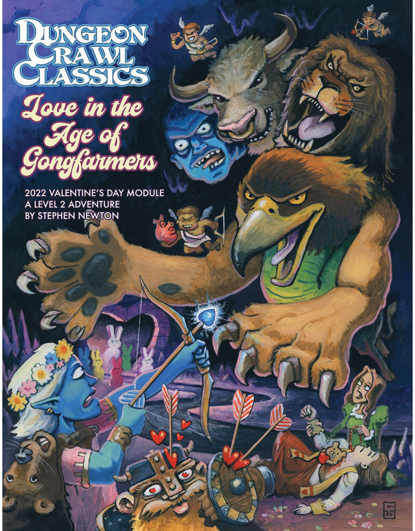 Goodman Games Dungeon Crawl Classics RPG: Valentines Module #001 - Love in the Age of Gongfarmers