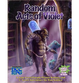 Goodman Games Dungeon Crawl Classics RPG: Purple Planet Adventure - Random Acts of Violet