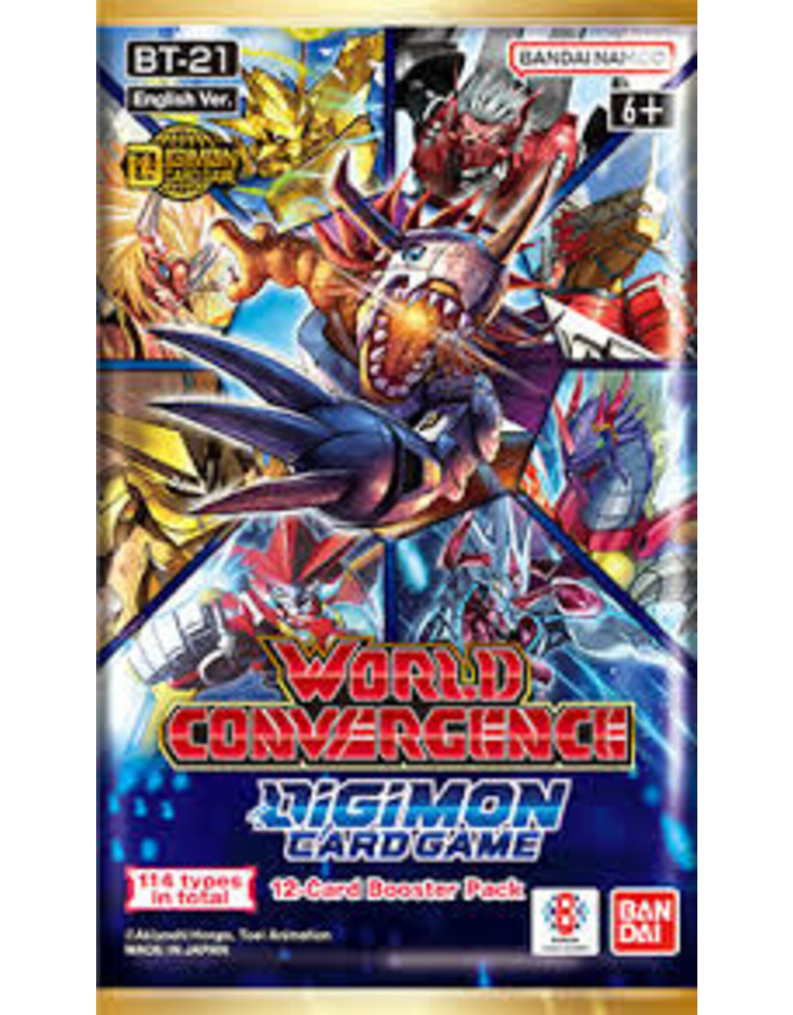 Bandai Digimon Card Game: World Convergence Booster