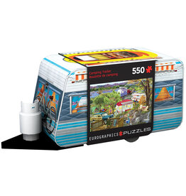 Eurographics Puzzle: Camping Trailer Tin