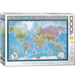 Eurographics Puzzle: Map of the World by Eurographics