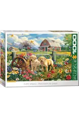 Eurographics Puzzle: Puppy Spring