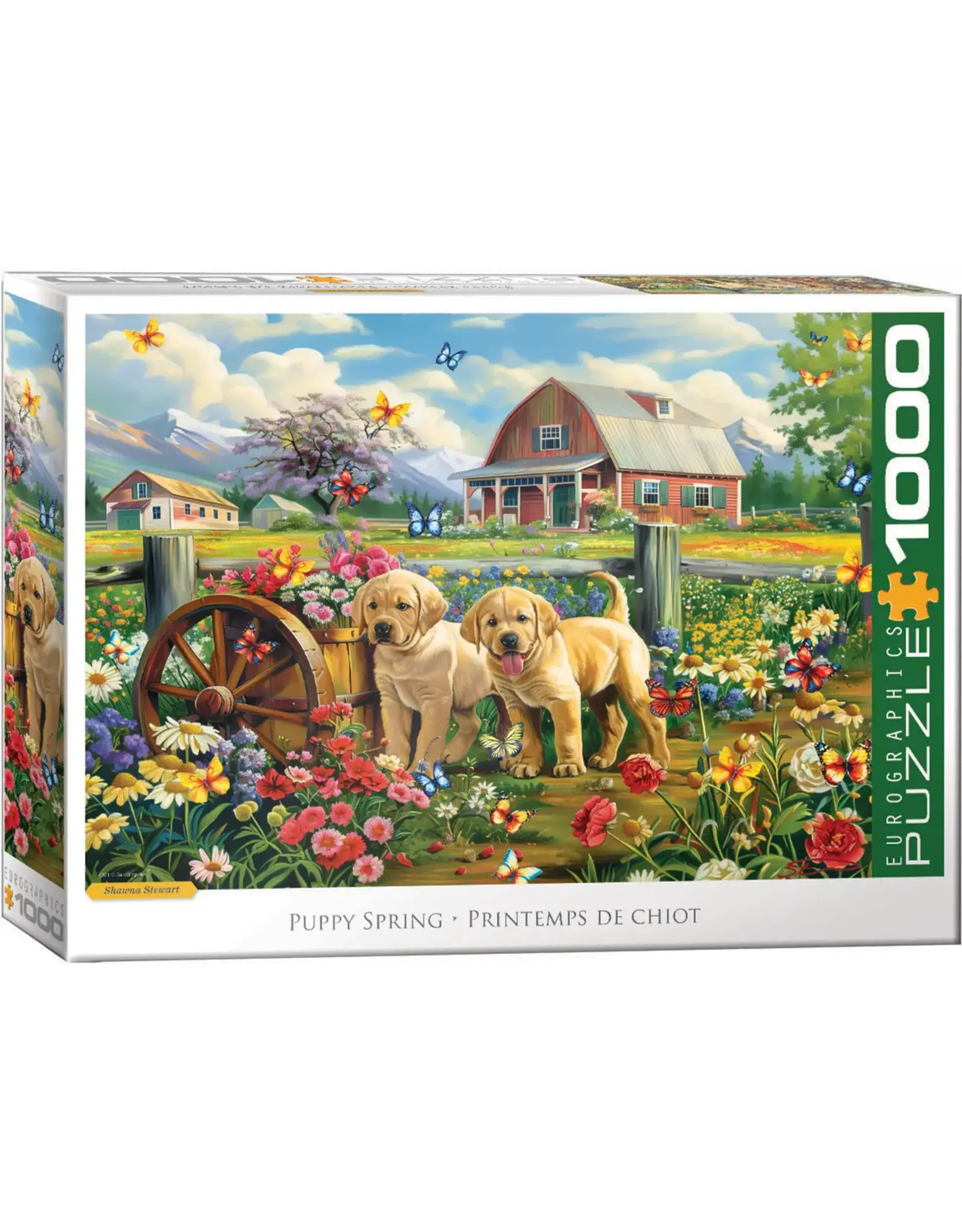 Eurographics Puzzle: Puppy Spring