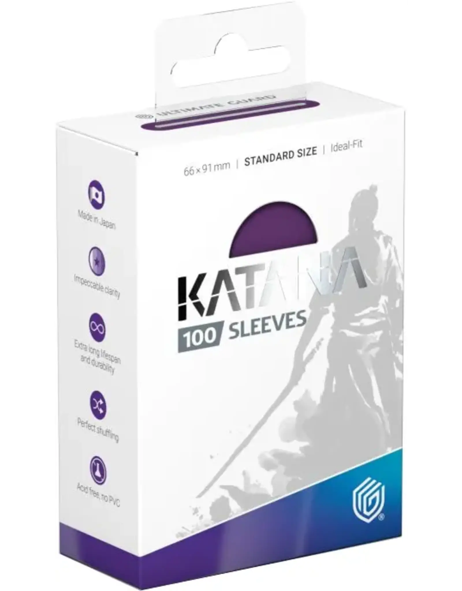 Ultimate Guard Ultimate Guard Slvs KATANA Iris Bloom (Dark Purple)
