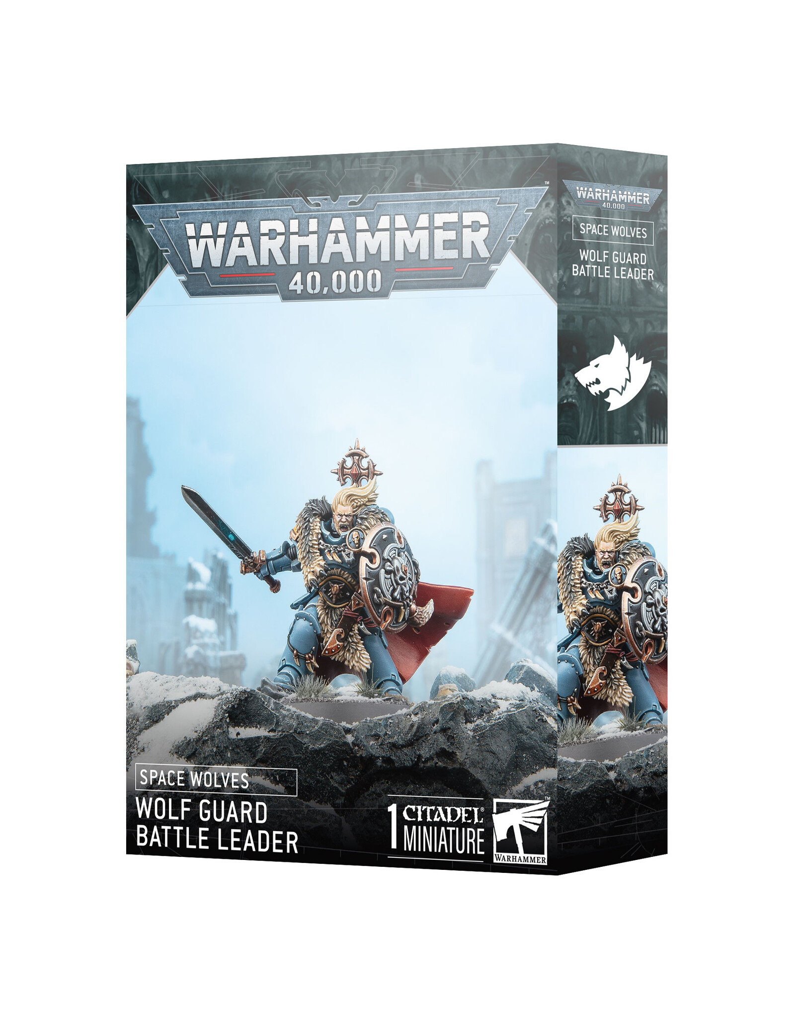 Warhammer 40K Space Wolves: Wolf Guard Battle Leader