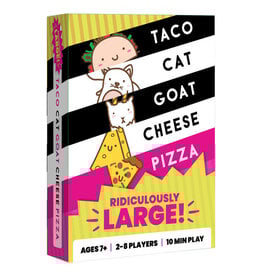 Dolphin Hat Games Taco Cat Goat Cheese Pizza Ridiculously Large