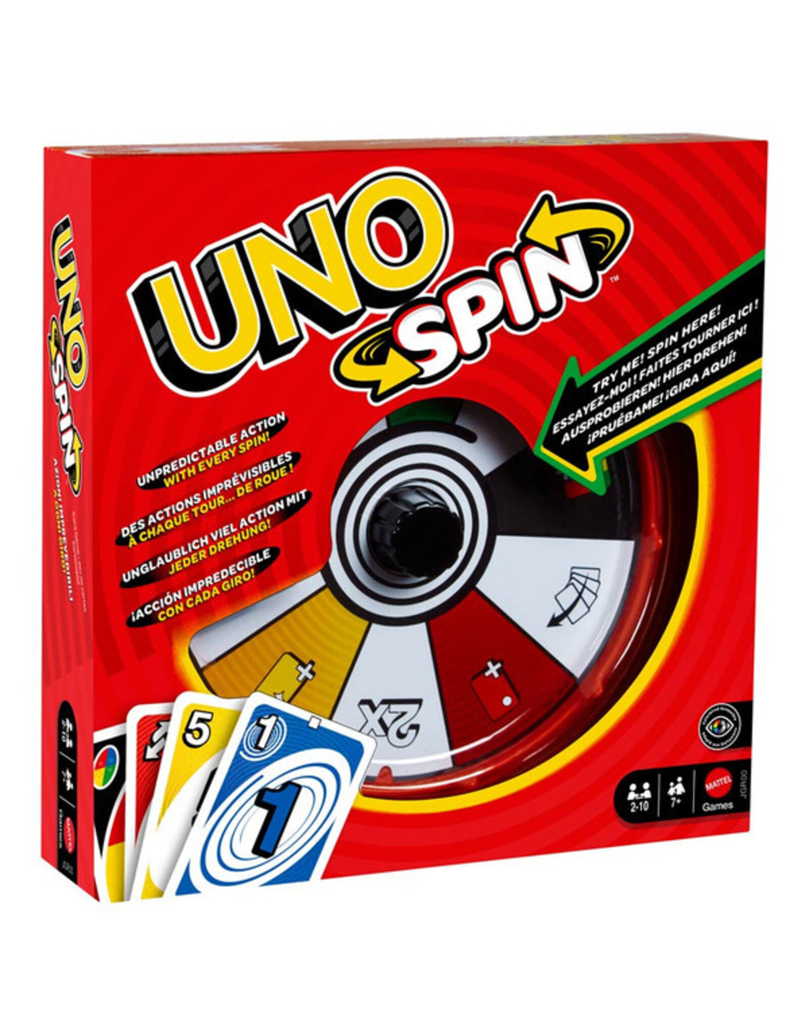 Mattell UNO: Spin Refresh