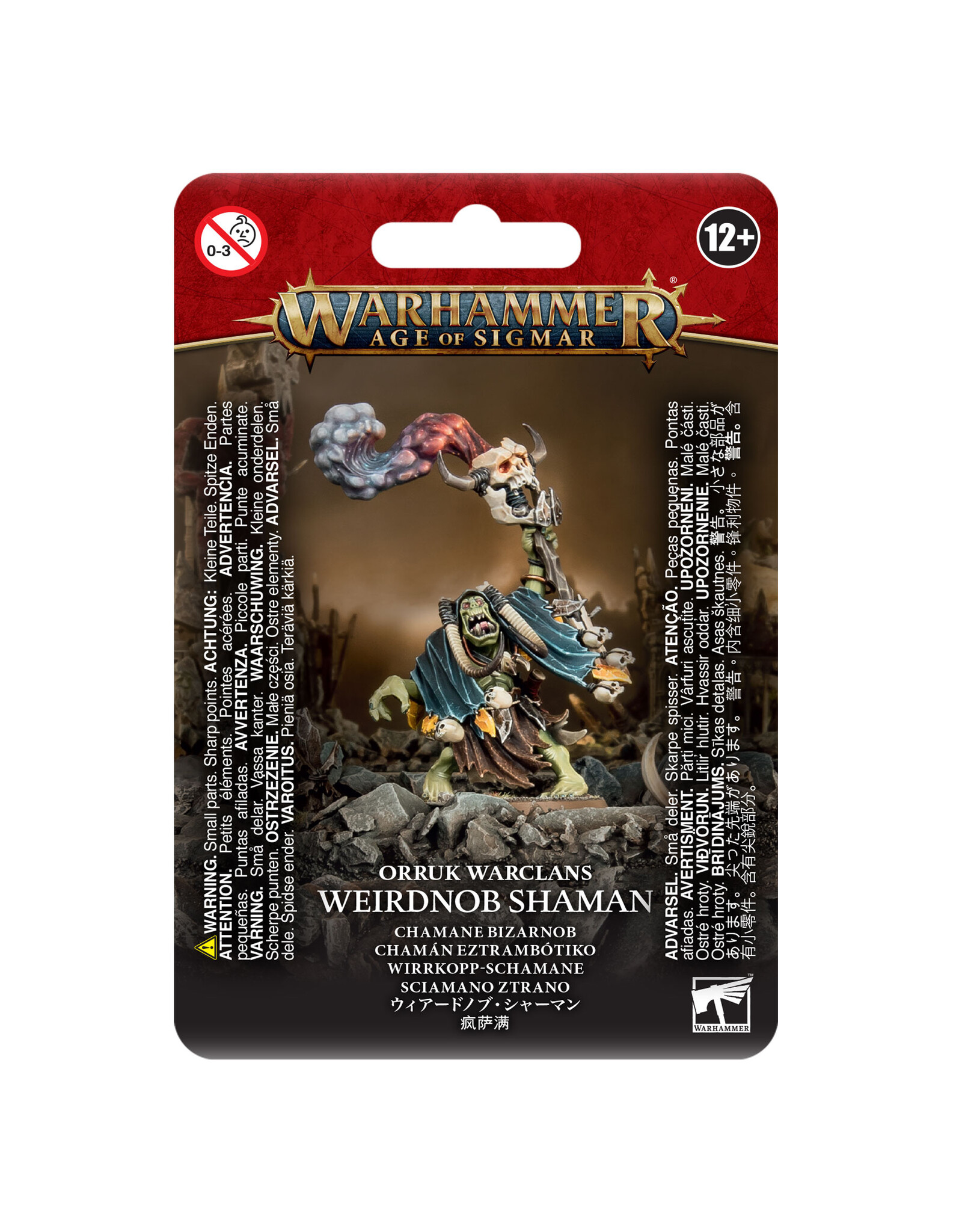 Age of Sigmar Orruk Warclans: Orruk Weirdnob Shaman
