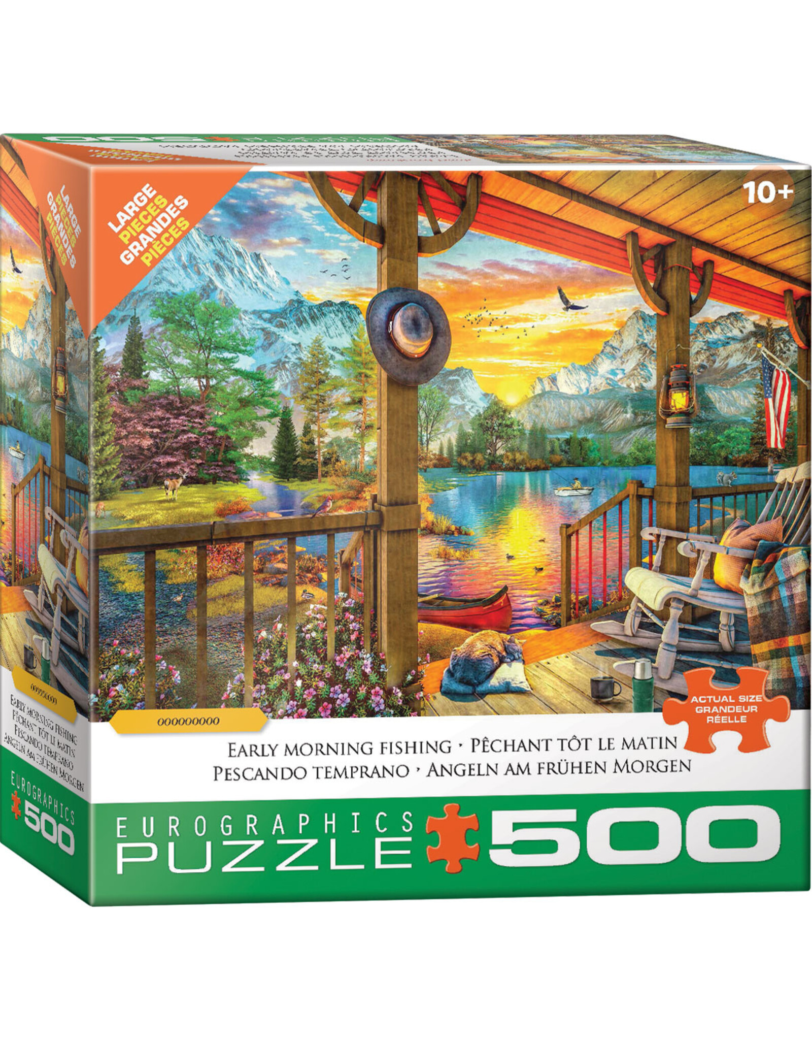 Eurographics Puzzle: Early Morning Fishing