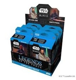 Fantasy Flight Games Star Wars: Unlimited - Legends of the Force: Spotlight Deck Display
