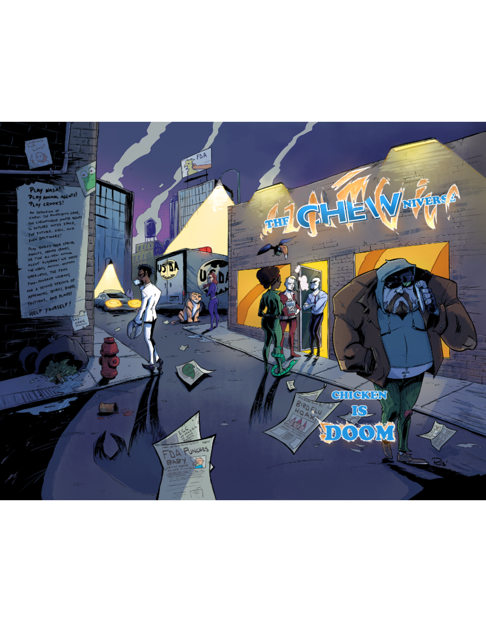 Indie Press Revolution CHEWniverse: Chicken is DOOM