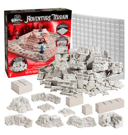 Monster Protectors Monster Adventure Terrain: Unpainted: Rock Formations & Baseplate (107pc)