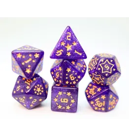 Foam Brain Shooting Stars: Xenon RPG Dice Set