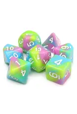 Foam Brain Pastel Punk RPG Dice Set