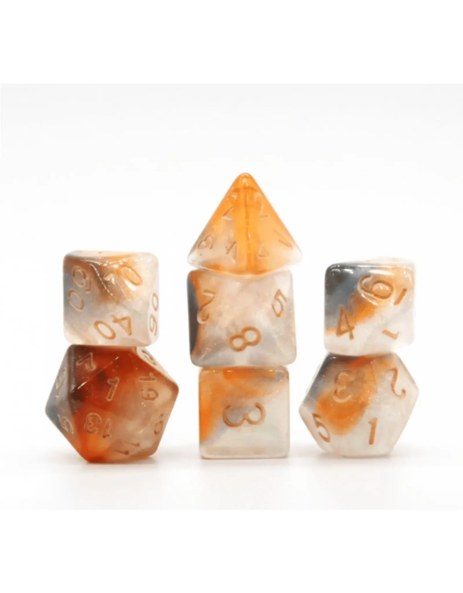 Foam Brain Rising Galaxy RPG Dice Set