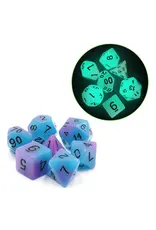 Foam Brain Glow in the Dark Supernova RPG Dice Set