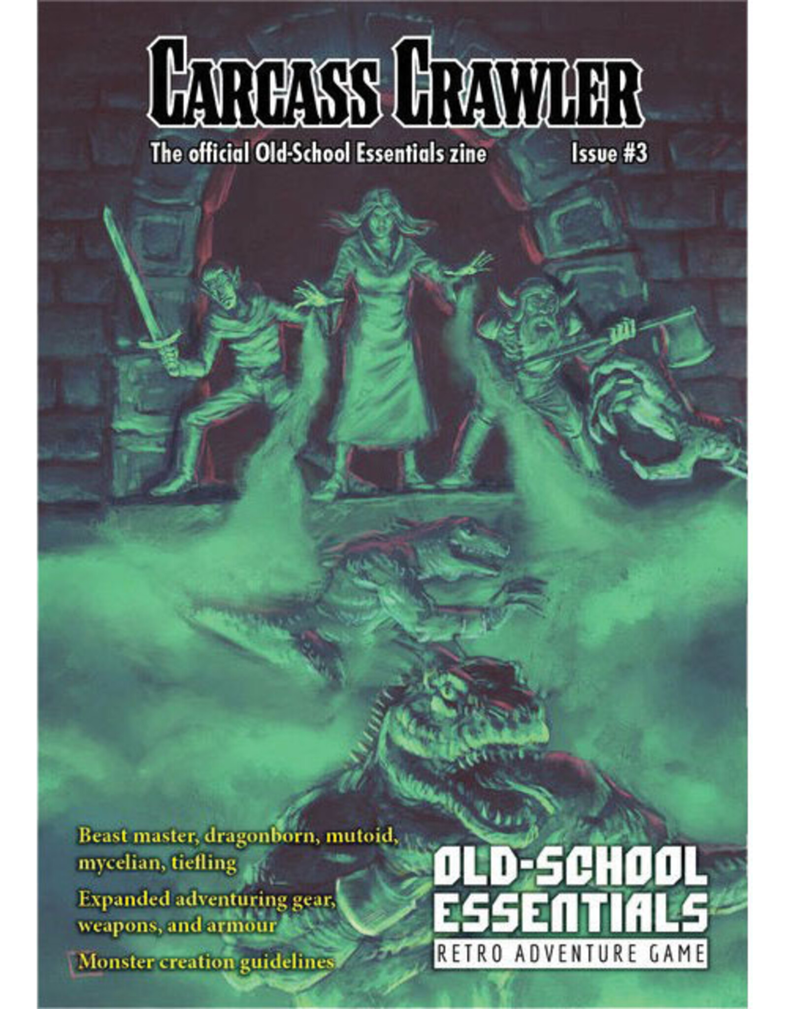 Exalted Funeral Press Carcass Crawler #3: The Official Old School Essentials Zine