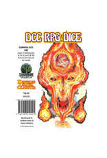 Goodman Games 14-Set Dungeon Crawl Classics Elemental Dice: Fire
