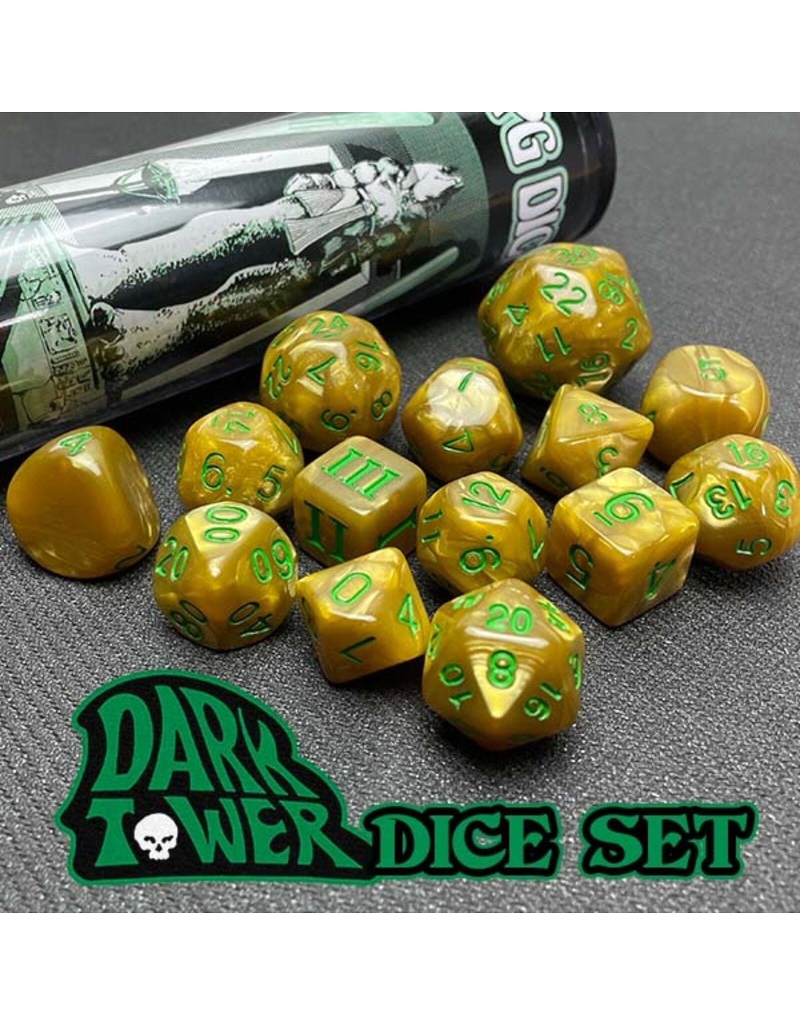 Goodman Games 14-Set: Dungeon Crawl Classics: Dark Tower Dice Set