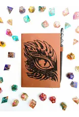 NTSD Gaming The Roving Eye - Faux Leather D&D Mini Dot Journal