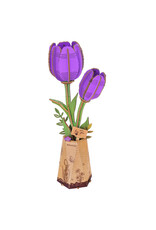 Robotime Purple Tulip