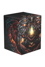 Ultimate Guard Deck Box: Boulder: Return To Earth: 100+: Magic the Gathering: Tarkir Dragonstorm: Mox Jasper Ultimate Guard Deck Box: Boulder: Return To Earth: 100+: Magic the Gathering: Tarkir Dragonstorm: Mox Jasper