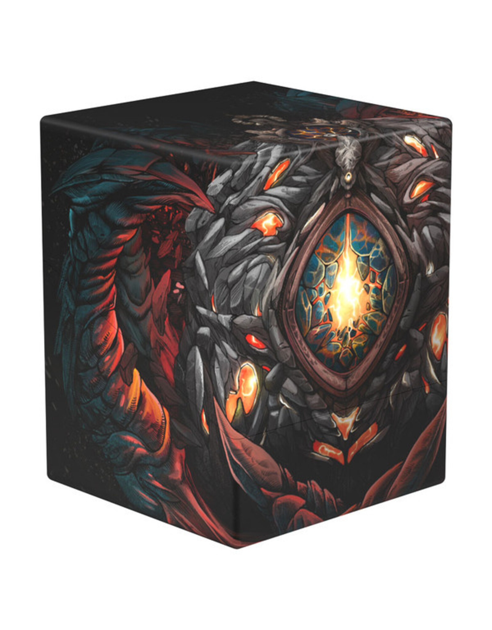 Ultimate Guard Deck Box: Boulder: Return To Earth: 100+: Magic the Gathering: Tarkir Dragonstorm: Mox Jasper