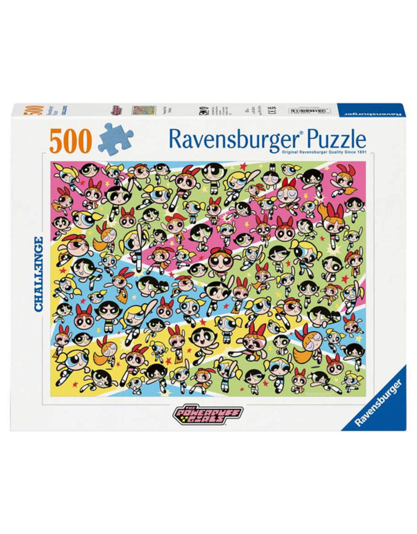 Ravensburger Puzzle: The Powerpuff Girls 500 Piece Challenge