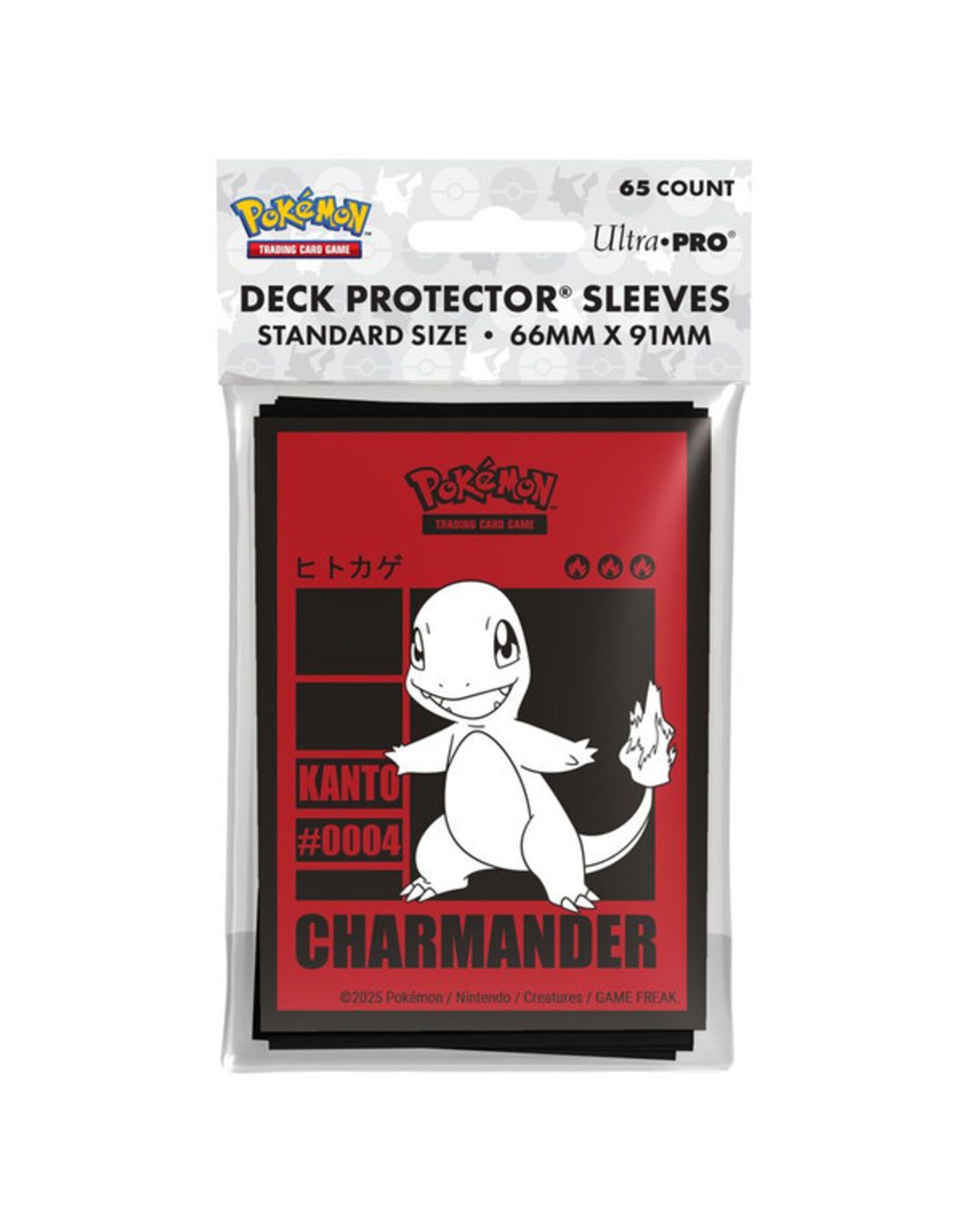 Ultra Pro Deck Protector: Pokemon: Charmander (65)