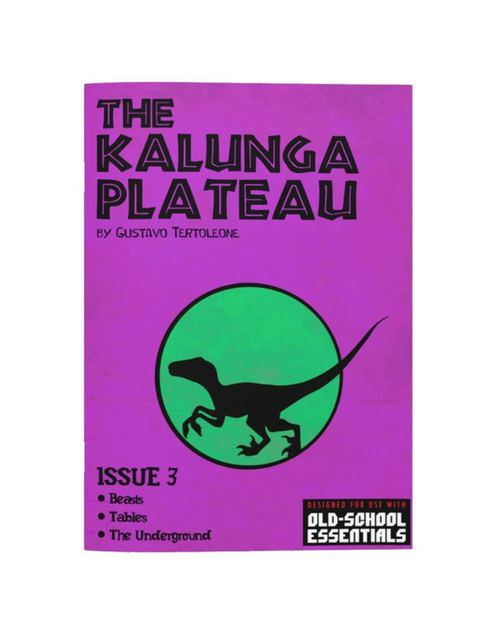 Exalted Funeral Press Old-School Essentials: Zine - The Kalunga Plateau Issue 3