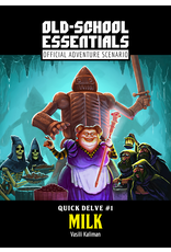 Exalted Funeral Press Old-School Essentials: Adventure: Quick Delve #1: Milk
