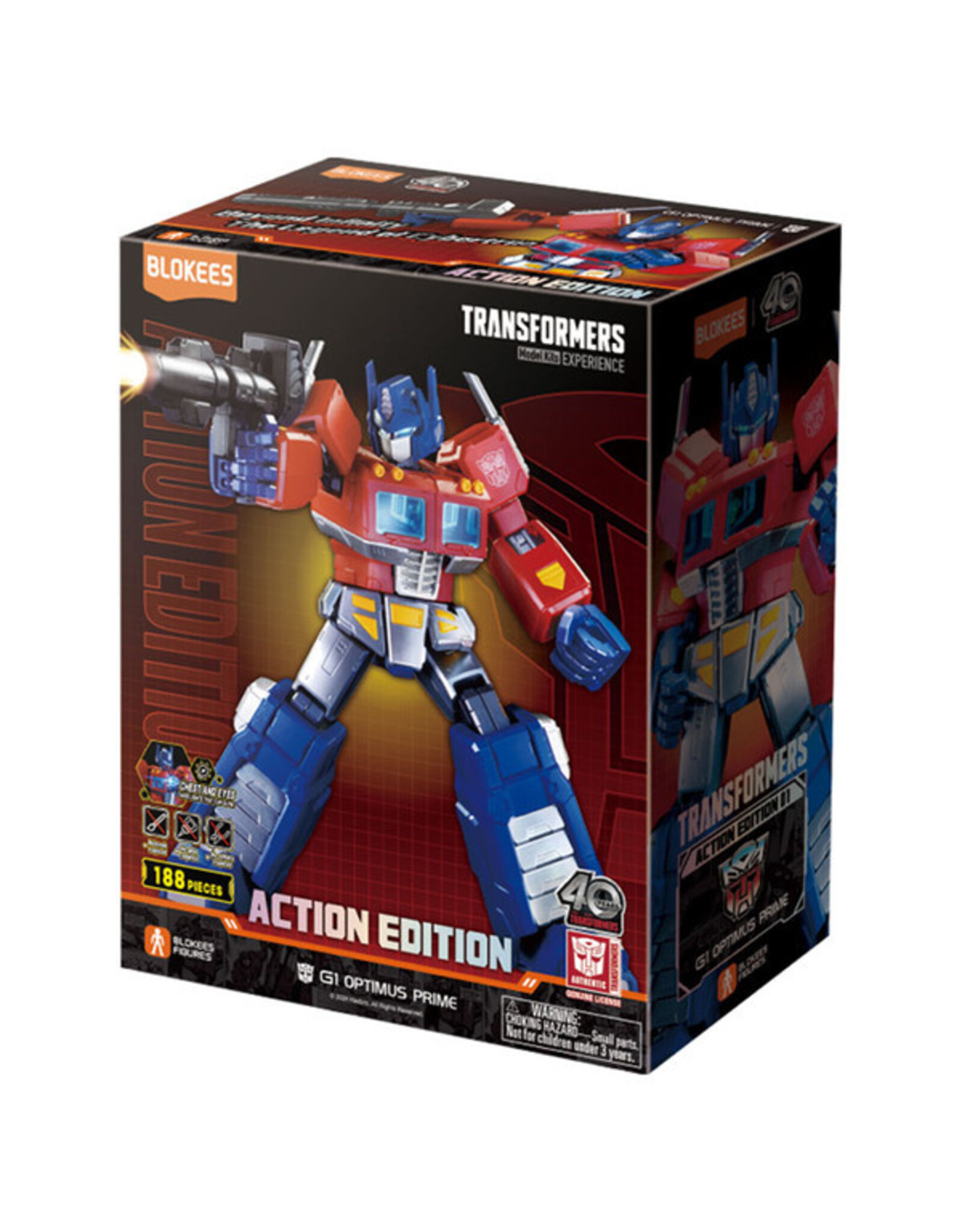 Blokees Blokees: Transformers: Action Edition: G1 Optimus Prime