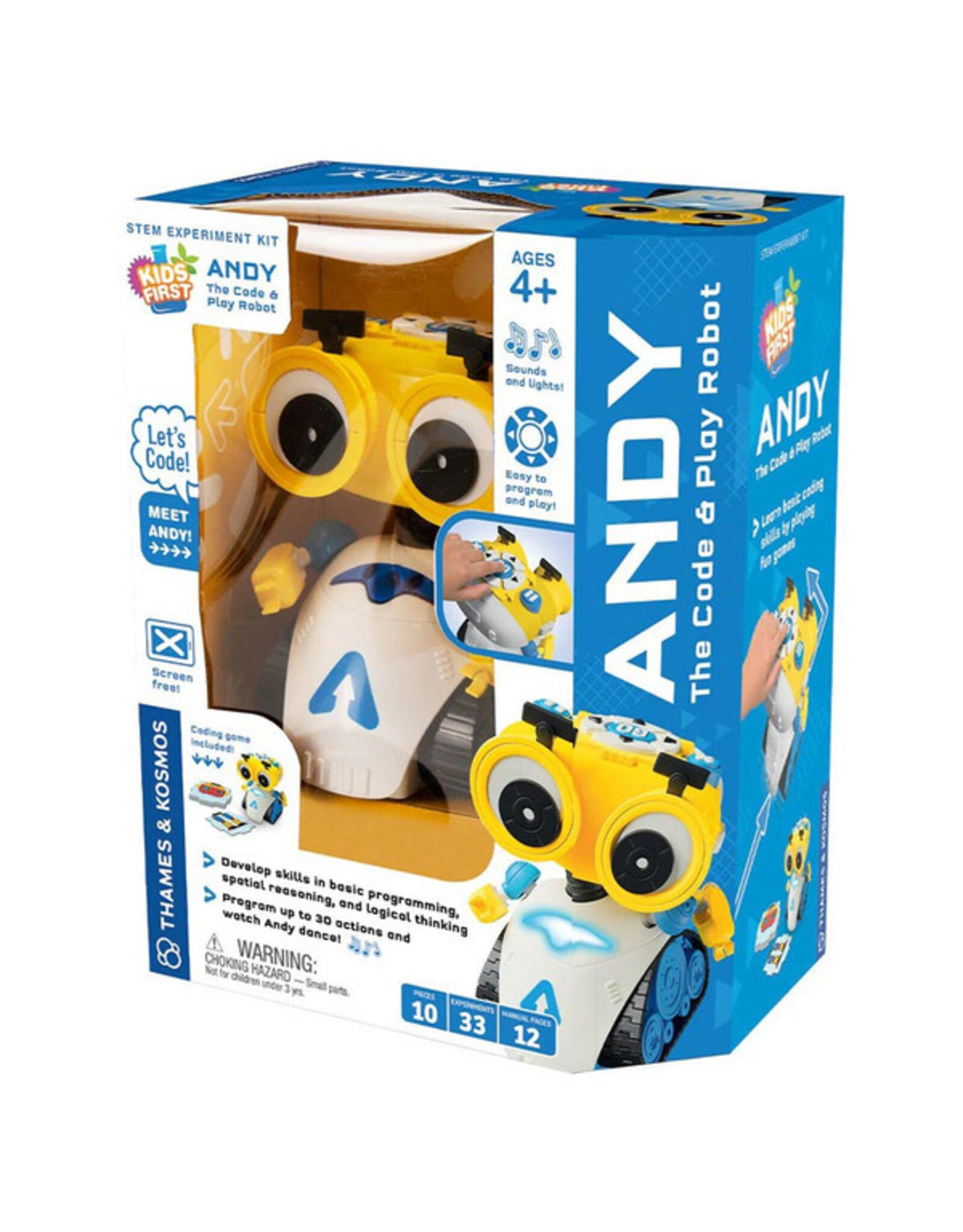 Thames & Kosmos Kids First: Andy: The Code & Play Robot